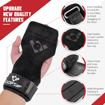 Adjustable Weightlifting Wrist Straps for Comfort & Strength.